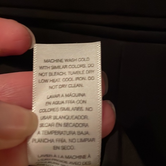 Black jacket blazer Sz 4 lined, 4-button sleeves - Picture 6 of 9